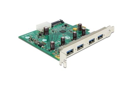 Adapteur PCIe1x - 4x USB3.0 - single bus