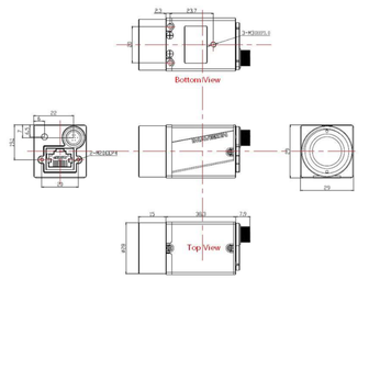 MER-131-75GM-P-NIR, EOL, Remplacement est MER2-202-60GM-P