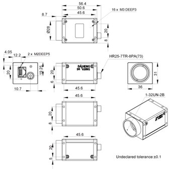 ME2P-2621-4GM-P, GMAX0505, 5120x5120, 4fps, 1.1&quot;, Obturateur Global, CMOS, Mono