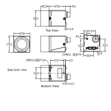 MER-050-560U3C, EOL, Remplacement est MER2-041-436U3C