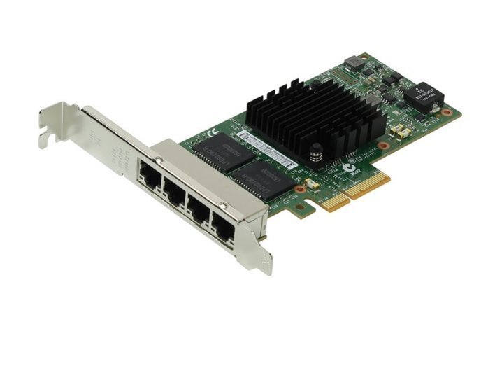 Adapter PCIe4x - 4x GigE - quad bus, GRAB-D-PCIe4-GigE-4X4X EOL, Replacement GRAB-L-PCIe4-GPOE-4X4X