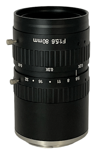 LFM-29MP-80MM-F5.6-58-ND1, Objectif F-mount 29MP 80MM F5.6 Cercle d’image=58mm * Sans distorsion